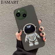 For Sharp Aquos R8S Pro R7 Case Cartoon Astronaut Fashionable Standing Dustproof Smooth for Sharp Aq