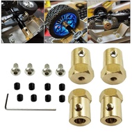 [Devoko] 4/set 5mm to 12mm Wheel Hub Extension Adaptor for WPL D12 RC Car Accessory