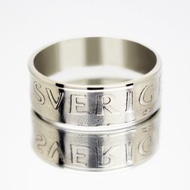 瑞典 5 克朗 1984 紀念幣戒指，男女皆宜的錢幣戒指