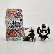 DELINQUENT SCHOOLBOY TEQ63 by QUICCS (Black Ver.) - Unbox & Friends Wave 3 Blind Box Devil Toys Bull