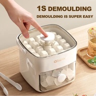 【stock】2-in-1 Ice Cube Maker Food Grade Press Type Frozen Ice Cube Homemade Refrigerator Storage Sea