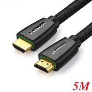 Ugreen 40412 5M màu Đen Cáp tín hiệu HDMI chuẩn 2.0 hỗ trợ phân giải 4K HD118