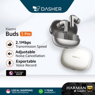 Xiaomi Buds 5 Pro Noise Cancellation Adjustment Lossless Audio Voice Record 8 Hours Battery Low Late