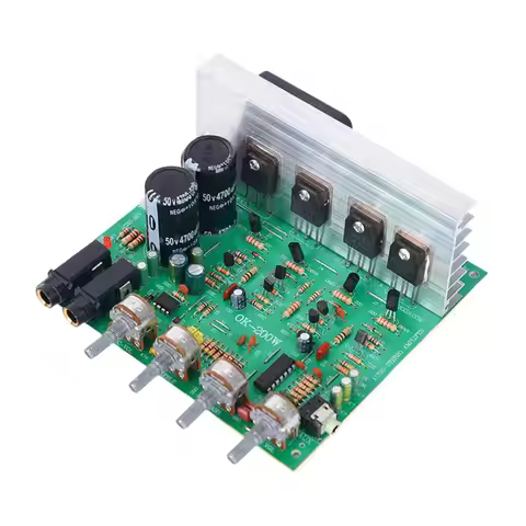 2.0 Channel Microphone Input Amplifier Board for Video Speakers Computer