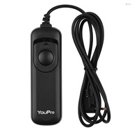 Toho  YouPro E3 Type Shutter Release Cable Timer Remote Control 1.2m/3.9ft Cable Replacement for Canon G10/ G11/ G12/ G15/ G1X/ SX50/ 700D/ EOS/ 1300D Pentax K-5/ K-5II/ K-7 Samsu