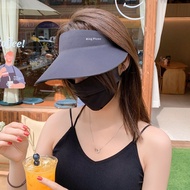 [Seamless Integrated Sun Hat]Topless Hat Women's Summer Uv Protection Foldable Outdoor Sports Sun Hat1688/3.30 XFXN