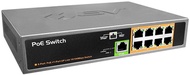 BV-Tech 9 Port PoE+ Switch (8 PoE+ Ports | 1 Uplink Port) &amp;ndash  120W &amp;ndash  802.3af/at