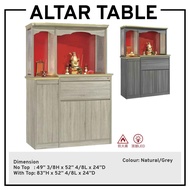 Altar Table Altar Cabinet Prayer Cabinet Prayer Table 4.5FT Altar Table FengShui Table Buddha Table 