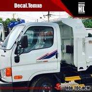 Tem dán xe tải Hyundai Thaco HD650