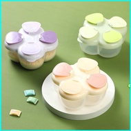 Four-leaf Clover Portable Baby Milk Powder Box Travel Picnic Outdoor Milk Powder Compartment