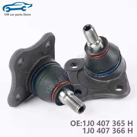 2PCS 1J0407365H 1J0407366H Suspension Control Arm Ball Head For VW Jetta BORA GOLF MK4 Beetle 1J0 40