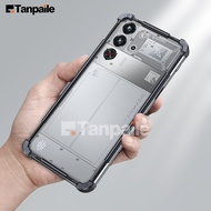 Tanpaile เคสขอบกันกระแทกโลหะอลูมิเนียมกลไกหรูหราสำหรับ Red Magic 10 Pro + 9 8 7 7S 6R 6S 6 5S 5 3S เ