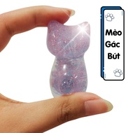 Cat-shaped pen rest. Cat pen rest, pen rest accessories ME1