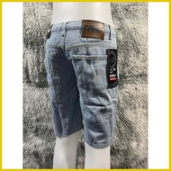 ◪ ✹ ∏ COD RRJ Men's shorts denim tattered short for mens