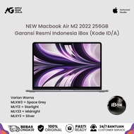 (iBox) New Macbook Air M2 2022 256GB Garansi Resmi iBox Indonesia