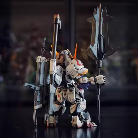 Barbatos Mgsd Assembly Model Kit Action Figures Comes With Water Decals Free Display Stand Desktop D