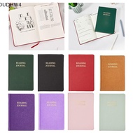 DUDHW4 Leather Reading Journal - Gift For Book Lovers And Readers Review And Track Your Reading With