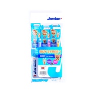 JORDAN Buy 2 Get 1 Free Kids Toothbrush Below 1 To 4 Years 5 To 10 Years