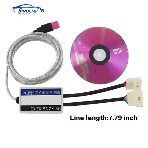 1 Set EX Series Diagnostic PC ZX Tool Eelectronic System For Hitachi & Excavator ZX450 450CLC EX1200