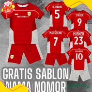 Nih Nih Indonesian National Team Football Jersey Set White National Team Football Jersey Auri Sport