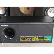 Bisa Faktur ! Subwoofer Polytron Psw300 Bekas