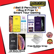 Kaca (Beli 2Free1 9D AG Blueray+Matte)Oppo A16k A31/A5s/A3s/A1k/A37/F1s/A71/A71k/R15 Pro/F5/R17 A18 