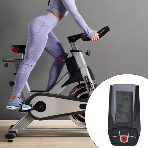 1pc Exercise Bike Monitor Speedometer Exercise Bikes Monitor SpeedometerStationary Bike Computer Mon