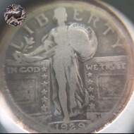 standing liberty Quarter dollar