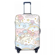 Sanrio Kuromi Hellokitty Design Printing Luggage Cover Protector Washable Elastic Suitcase Cover Dustproof Anti-Scratch/Luggage Cove