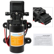 Amarine Made Fresh Water Pump Self Priming Sprayer Pump Water Pressure Pump 12V DC 1.2 GPM 35 PSI Di