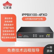 億家通IPPBX2050 SIP電話交換機 無線網絡程控電話交換機VOIP語音