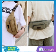 Jannah Beg Pinggang Bahu Jinjing Silang Lelaki ( Sport Chest Waist Crossbody Men Women Pouch Sling B