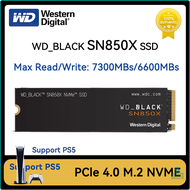 [Op006] WD_BLACK SSD เล่นเกมภายใน1TB 2TB 4TB SN850X NVMe โซลิดสเตทไดรฟ์-Gen4 PCIe M.2 2280สูงสุด7300