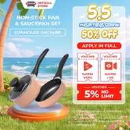 [NEW] SUNHOUSE Baby SHG14BB Non-Stick Frying Pan & Pot Set | 14cm
