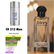 READY ~ DAYS PARFUME INSPIRED BY 212 MAN