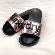 Only Left L Fall In Love Will Repurchase Extremely Dry Metal Rose Gold Slippers Pool Outdoor Superdry Anti-Slip 3215