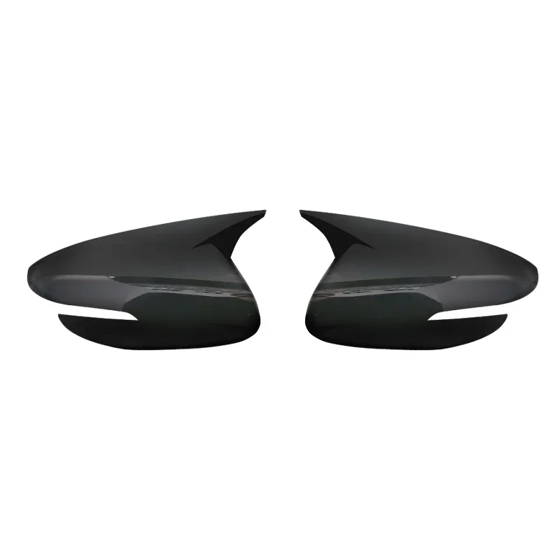 For Kia K3 Cerato Forte 2014-2017 Rearview Mirror Cap Rearview Mirror Shell Cover Black Ox Horn Cove