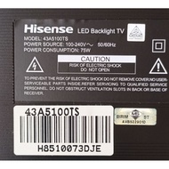 HISENSE LED 43A5100TS (TP.MS3463T.PB757)