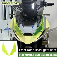 New For ZONTES 368 G  368G 368-G 368g Motorcycle Front Lamp Headlight Guard Lens Cover Protection Pr