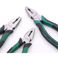 Tuosen Premium Quality Heavy Duty Combination Plier Cable Cutter Playar 8” 200mm pemotong wayar 钢丝钳钳子手钳平口钳