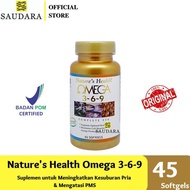 Go Healthy` NATURE'S HEALTH OMEGA 3-6-9 45'S ready