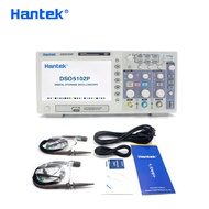 【100% Original】Digital Hantek ออสซิลโลสโคป DSO5102P แบบพกพา100MHz 2ช่อง1GSa/S ความยาวบันทึก40K USB O