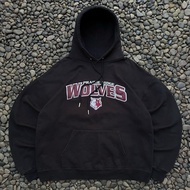 Wolves HANES PRINTPRO VINTAGE JACKET/HOODIE