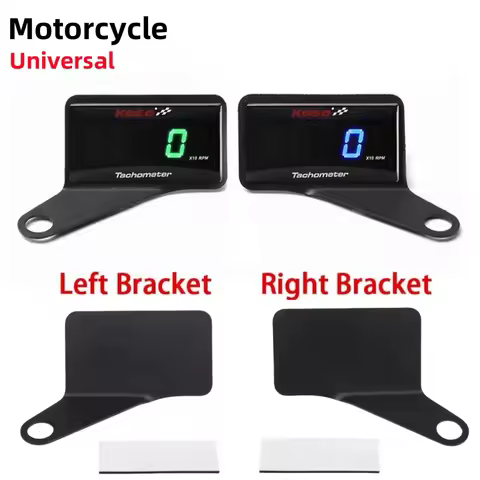 Motorcycle Modification Instrument Bracket KOSO Tachometer Voltmeter Water Temperature Gauge Left Ri