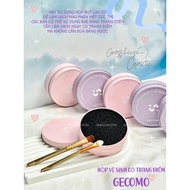 GECOMO MAKEUP BRUSH CLEANING BOX REMOVES POWDER ON MAKEUP BRUSH