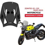 For ZONTES G1-125 2020-2024 windshield new universal zontes g1-125 motorcycle accessories windshield