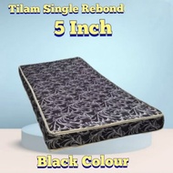 Single Mattress 5 inches High Density Rebond / Tilam Bujang 5 Inches High Density Rebond
