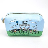 日本版 Snoopy Loves Nature Charlie Brown Friends 化妝袋 多功能小物袋 平行進口