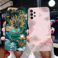 Samsung Galaxy A23 Case Cool Fashion Dragon Painted Phone Cover Samsung A23 SM-A235F A 23 2022 Soft 