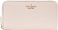 Kate Spade Madison Large Zip Around Continental Wallet White (Conch Pink), White